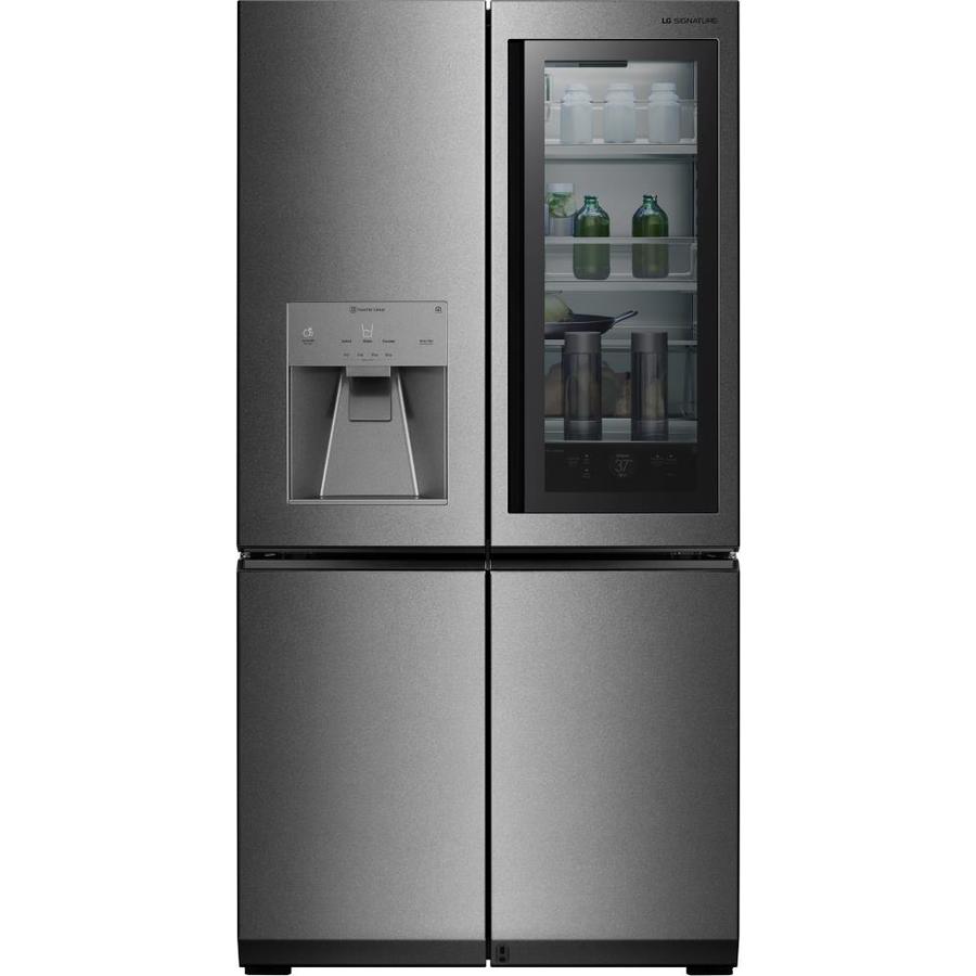 LG Signature InstaView 30.8cu ft 4Door French Door Refrigerator with