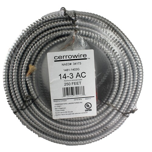 250ft 14 AWG Solid Copper Wire at
