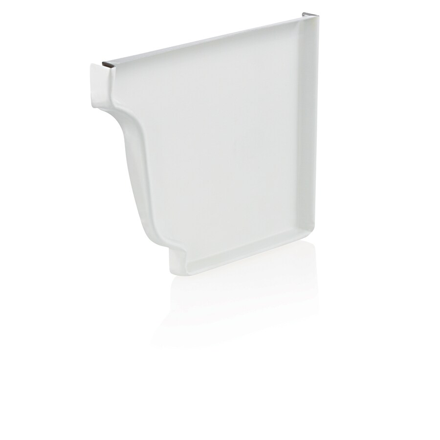 Amerimax Professional Grade Aluminum K Style (Right) Gutter End Cap in