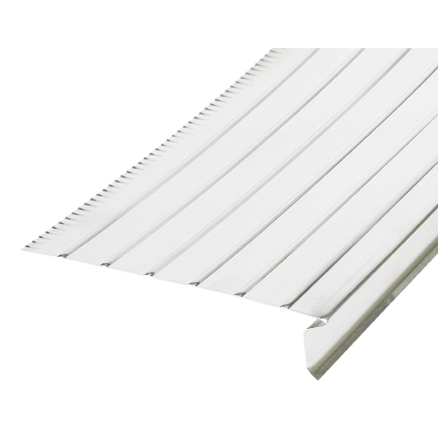 Amerimax F8 6in x 10ft Unpainted Galvanized Galvanized Steel Drip