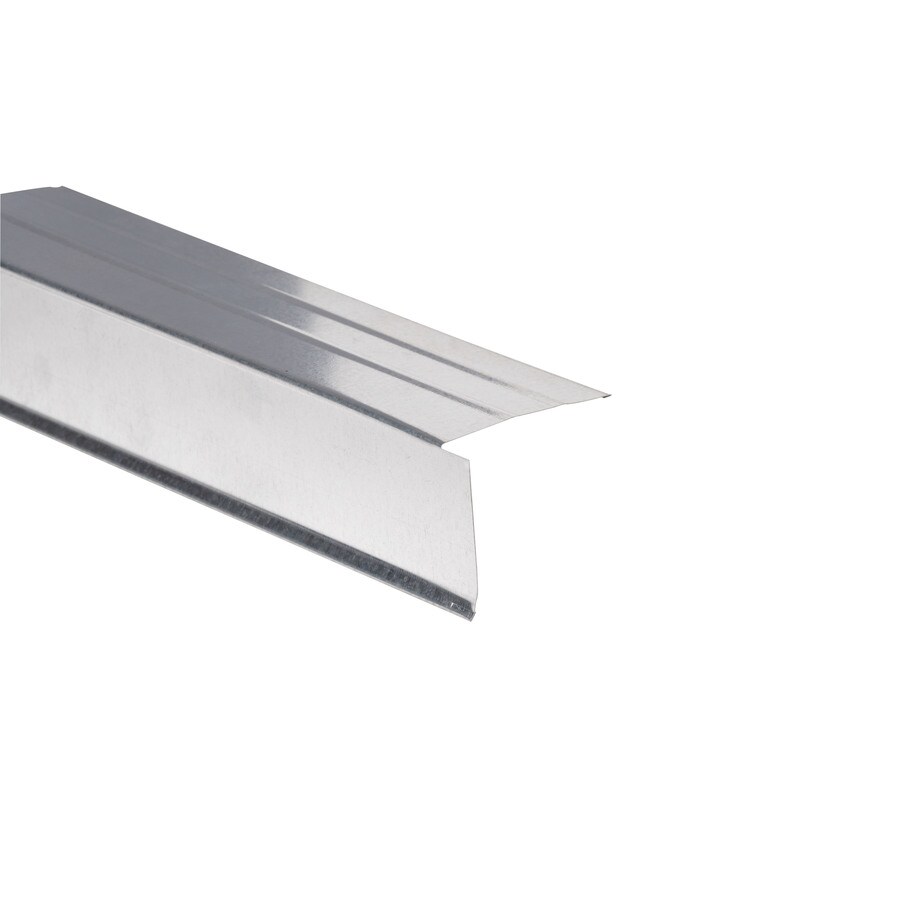 Amerimax F41/2 Open 2.5in x Galvanized Galvanized Steel Drip Edge in