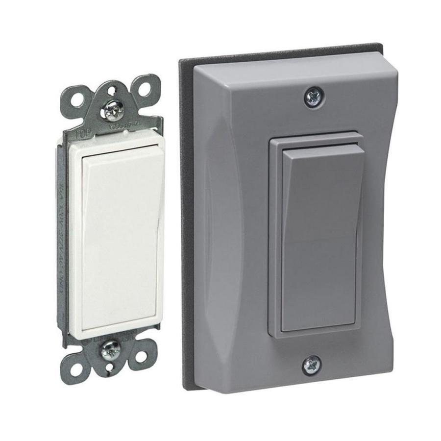 BELL 1Gang Rectangle Plastic Electrical Box Cover in the Electrical