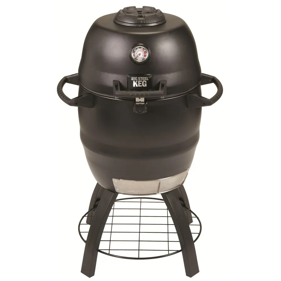 Big Steel Keg BSK 2000 Charcoal Grill in the Charcoal Grills department