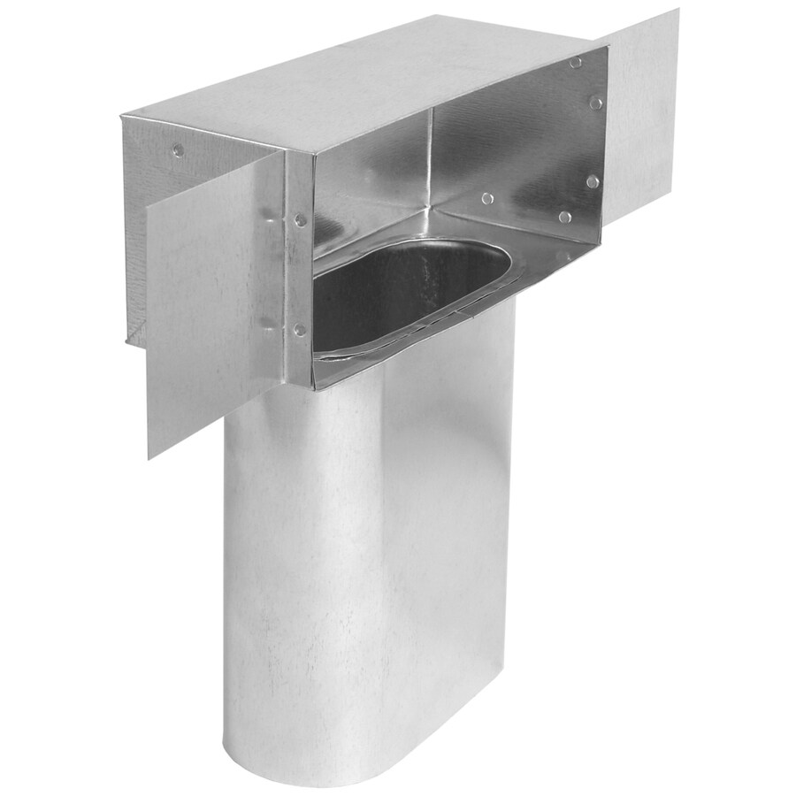 IMPERIAL 6in x 6in Galvanized Steel Oval Duct Elbow at