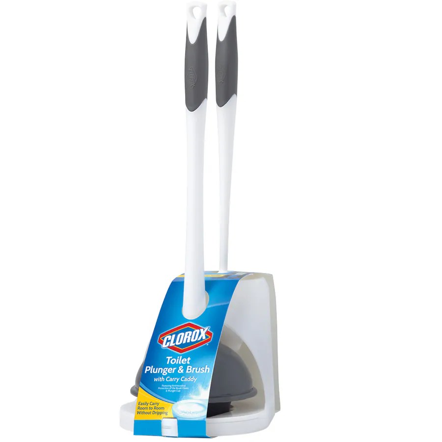 Clorox 6in dia Rubber Plunger with 15in Handle in the Plungers