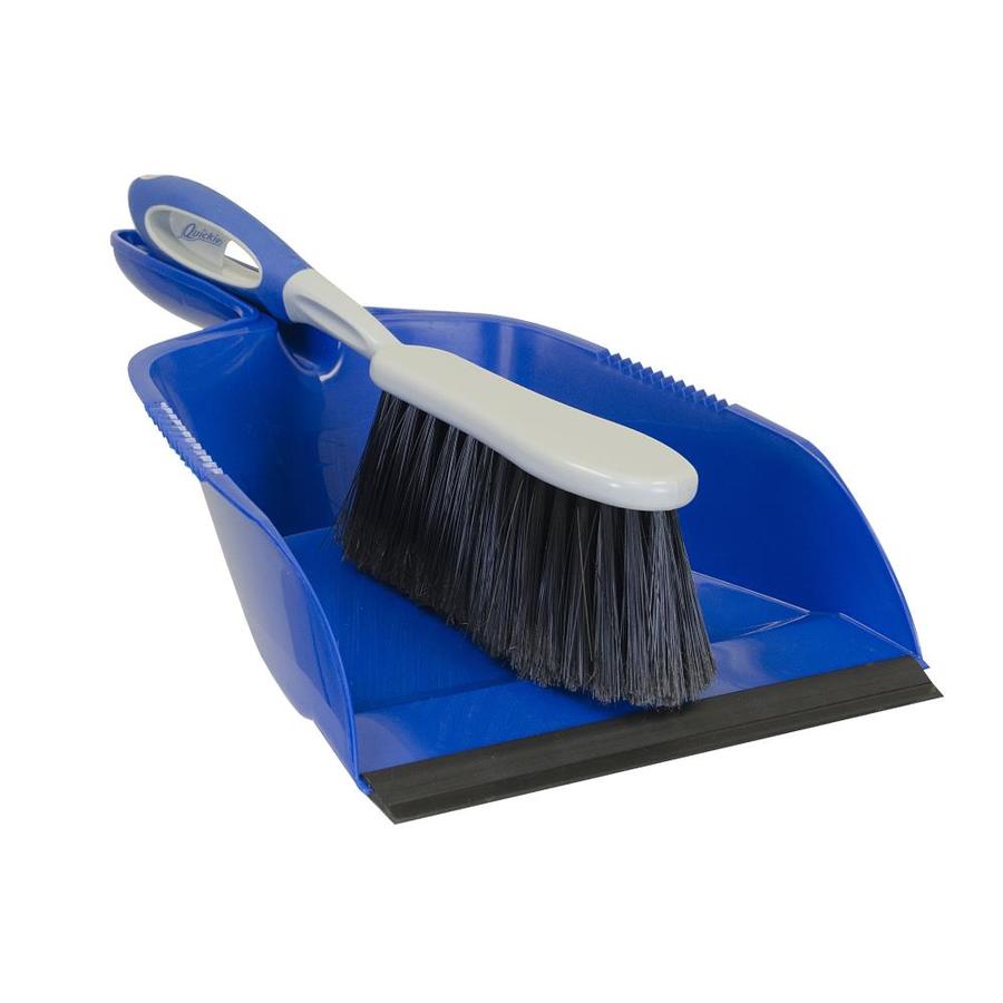 Quickie Clean Results Plastic Handheld Dustpan with Brush in the