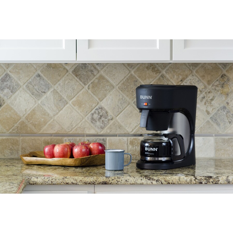 BUNN Speed Brew 10Cup Black Residential Drip Coffee Maker in the