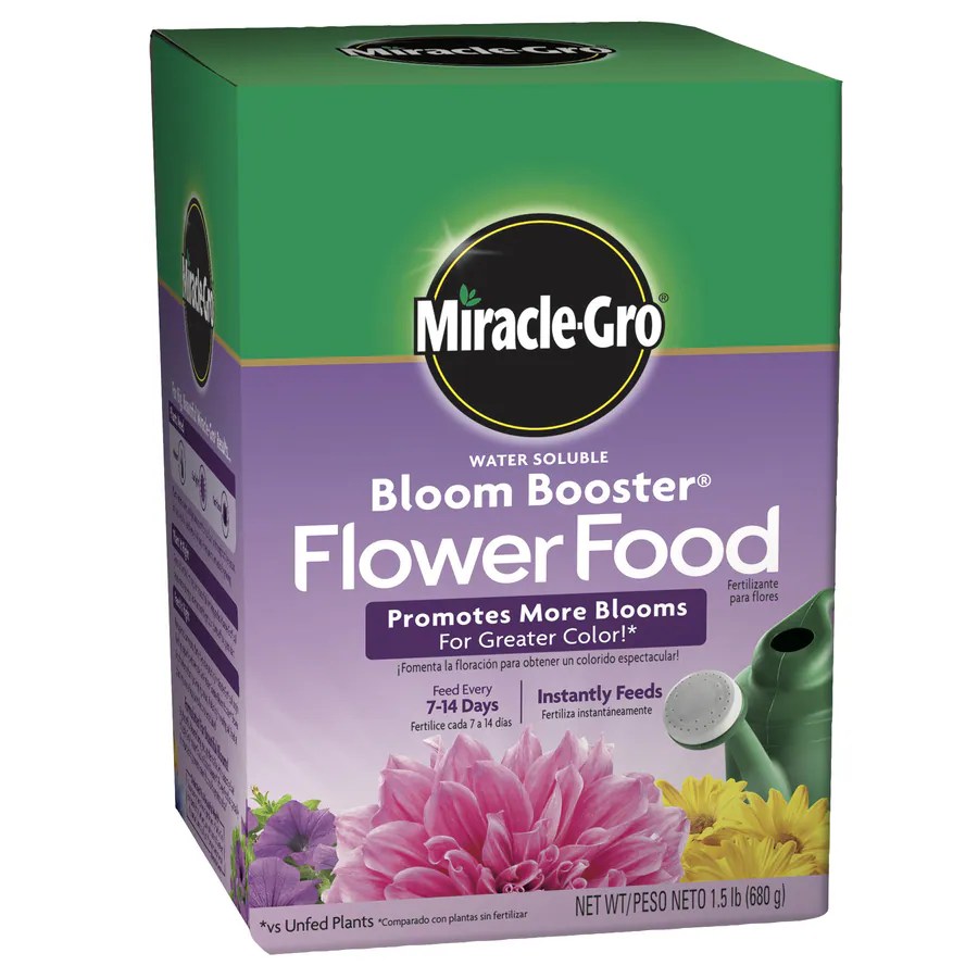 MiracleGro Bloom Booster 1.5lb Flower Food at