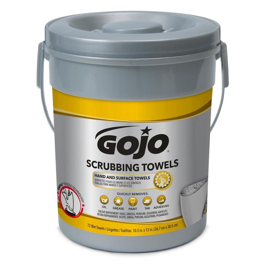 GOJO Scrubbing Towels 72 Count Citrus Hand Soap at