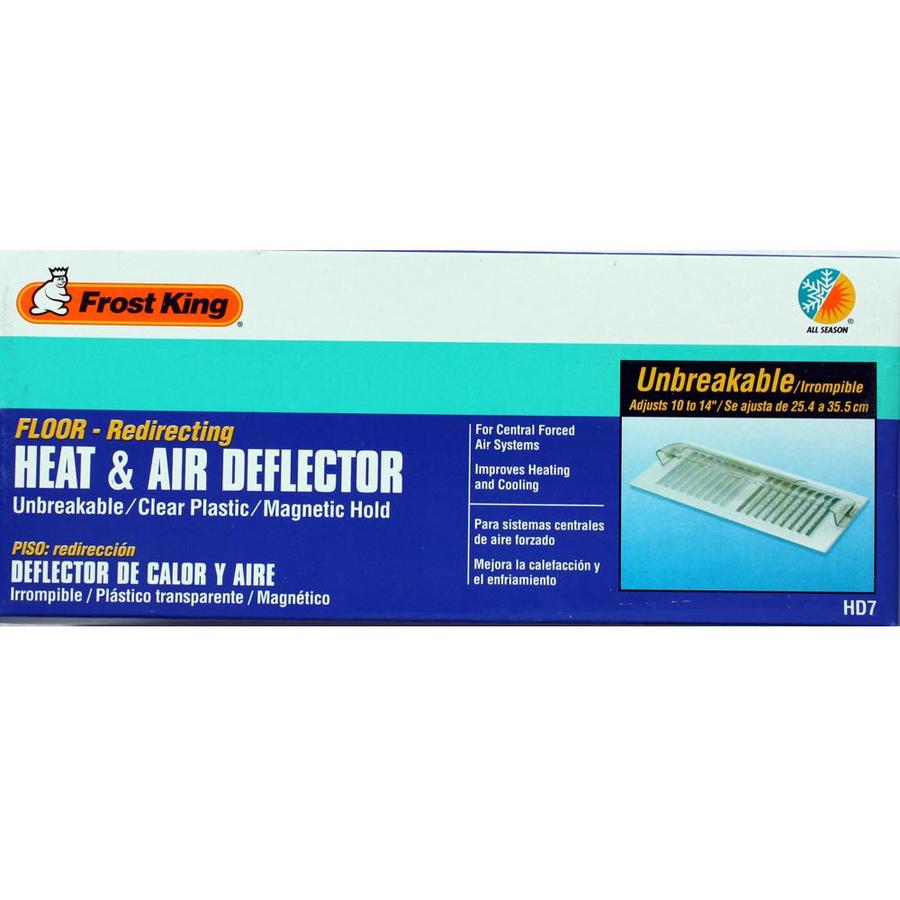 Frost King 9.25in x 3.75in Adjustable Mount Plastic Floor