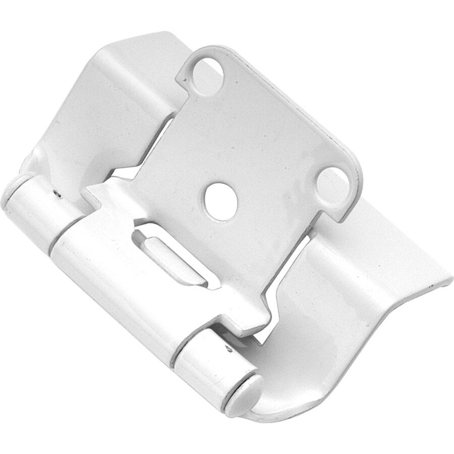 Hickory Hardware 2Pack 21/4in x 13/8in White Concealed Self