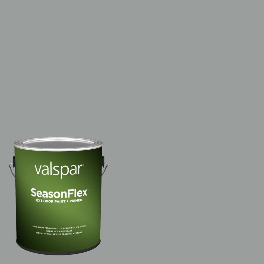 Valspar SeasonFlex SemiGloss Stone Mason Gray 40081c Exterior Paint
