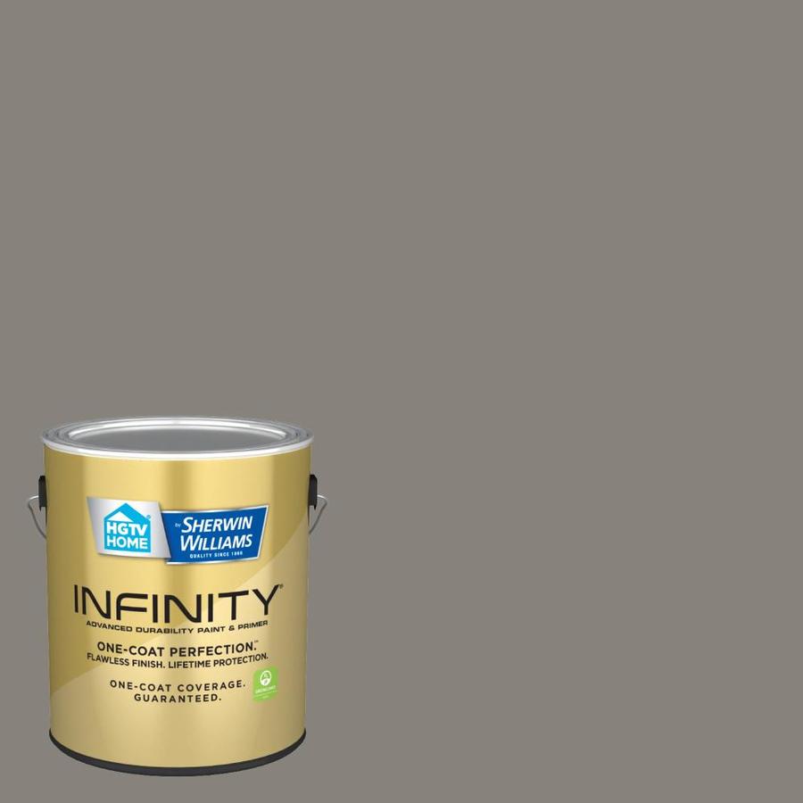 HGTV HOME by SherwinWilliams Infinity Flat Mountain Smoke 60042b Interior Paint (1Gallon) in