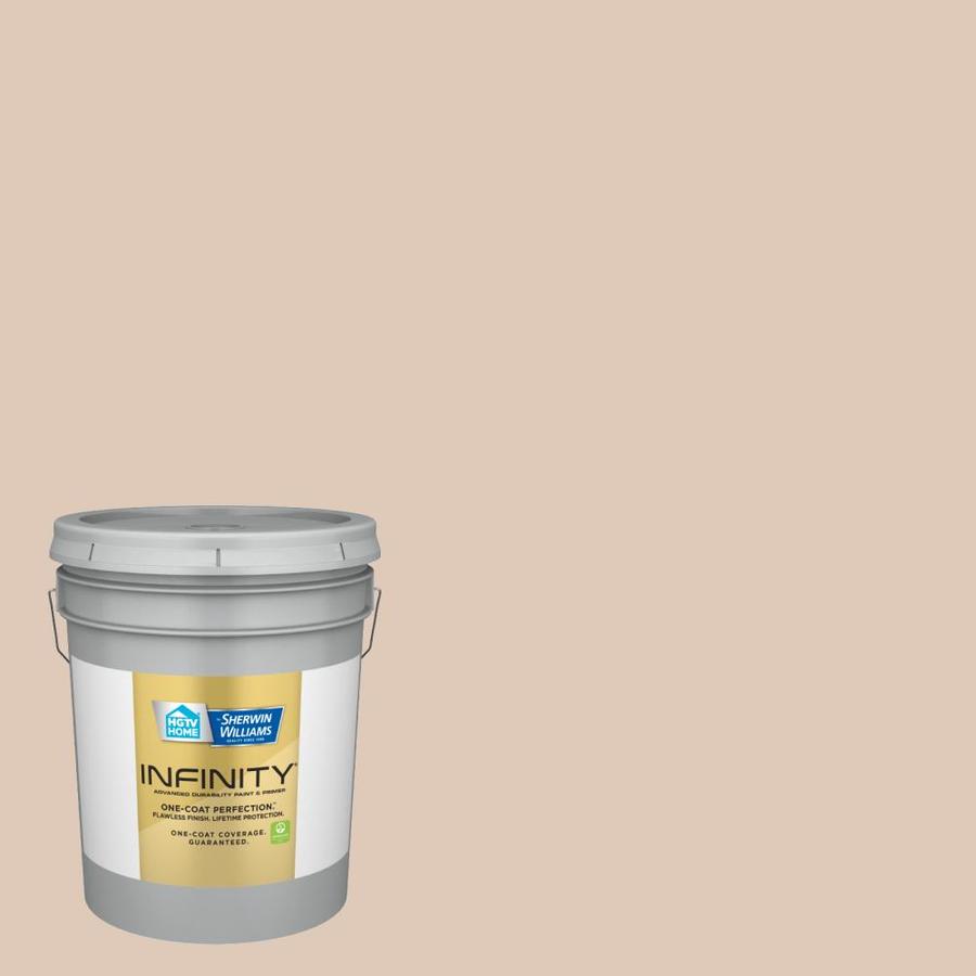 HGTV HOME by SherwinWilliams Infinity SemiGloss New Penny 30018b Interior Paint (5Gallon) in
