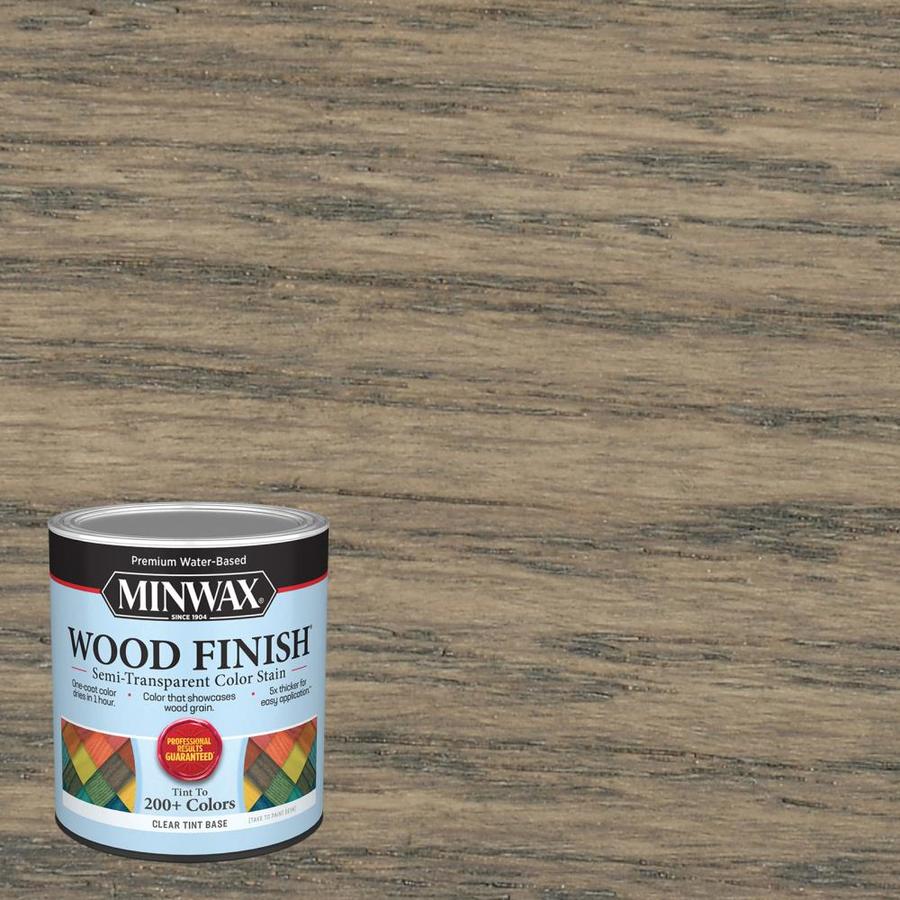 Minwax Wood Finish WaterBased Harbor Gray Mw1093 Interior Stain (1
