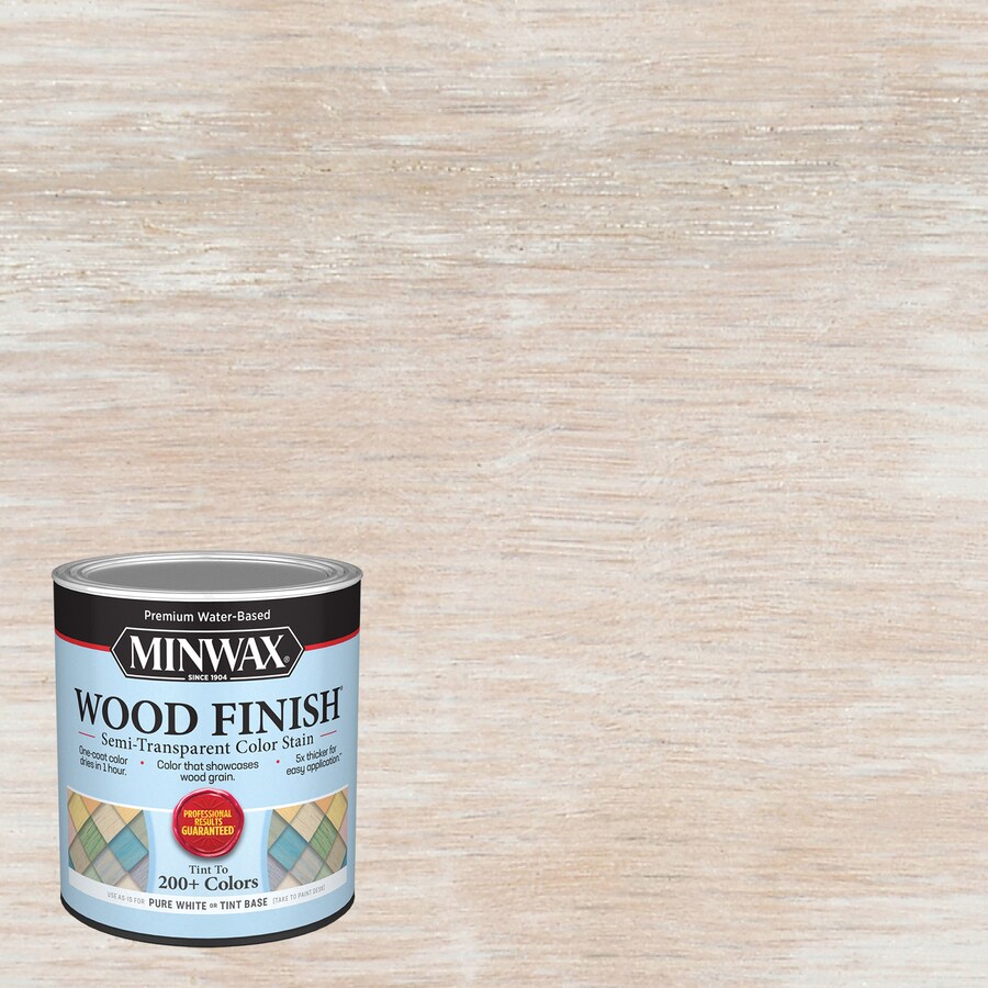 Minwax Wood Finish WaterBased White Frost Mw1071 Interior Stain (1