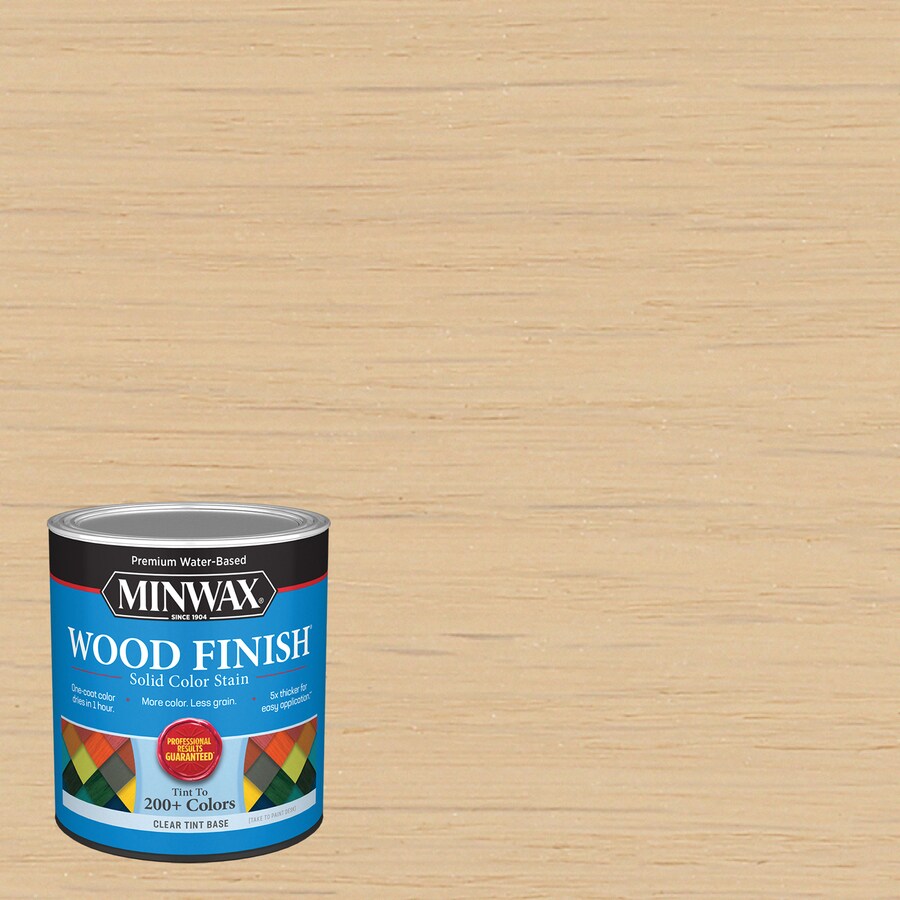 Minwax Wood Finish WaterBased Birchbark Mw1203 Interior Stain (1Quart