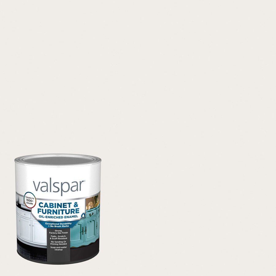 Valspar Enamel SemiGloss Bistro White 70064 Enamel Tintable