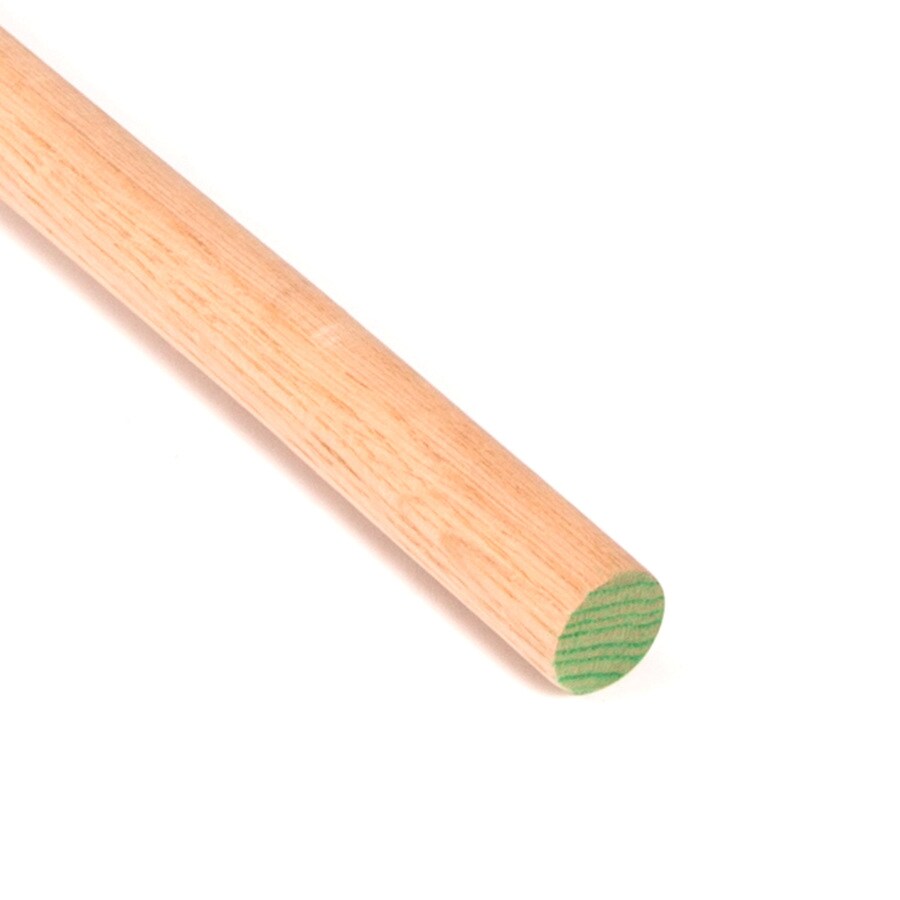 Madison Mill 1.125in dia x 36in L Round Oak Dowel in the Dowels