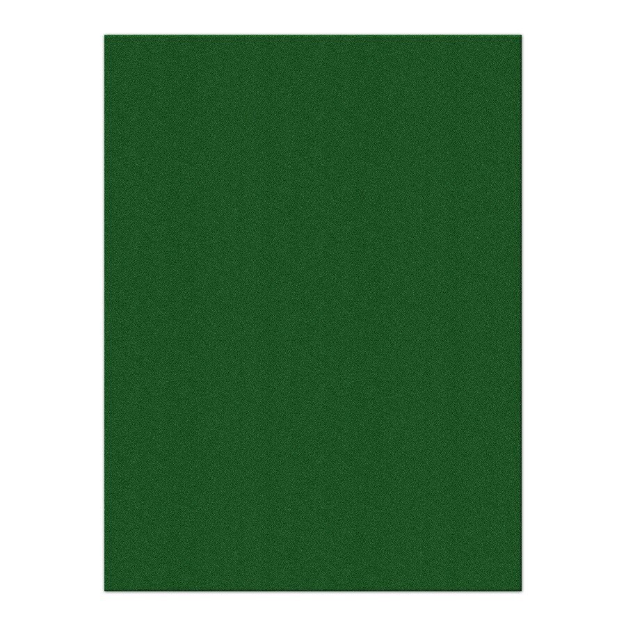 EcoRug Green Rectangular Indoor/Outdoor MachineMade Area Rug