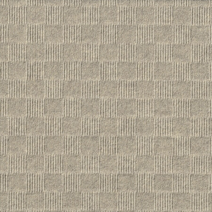 Foss Framework 15Pack 24in Ivory Pattern PeelandStick Carpet Tile