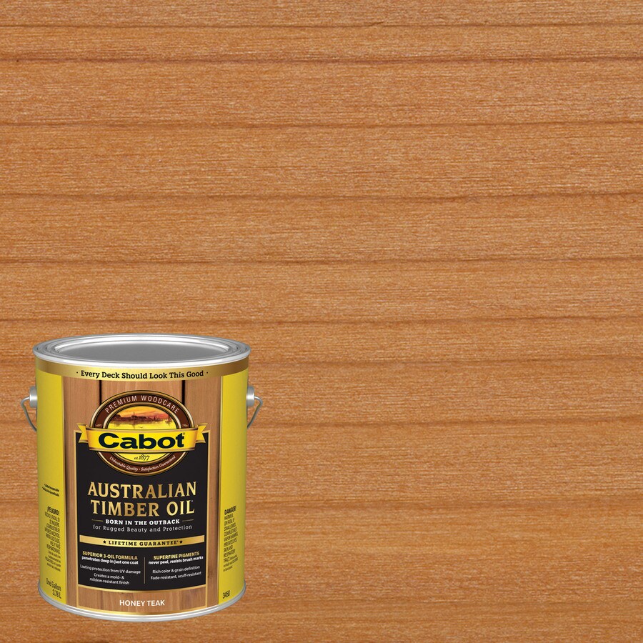 Cabot Australian Timber Oil Australian Timber Oil PreTinted Honey Teak