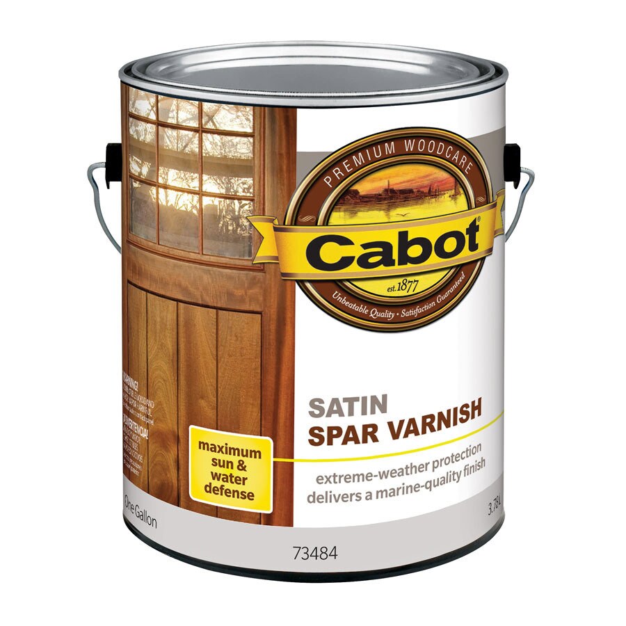 Cabot Satin OilBased 128fl oz Varnish at
