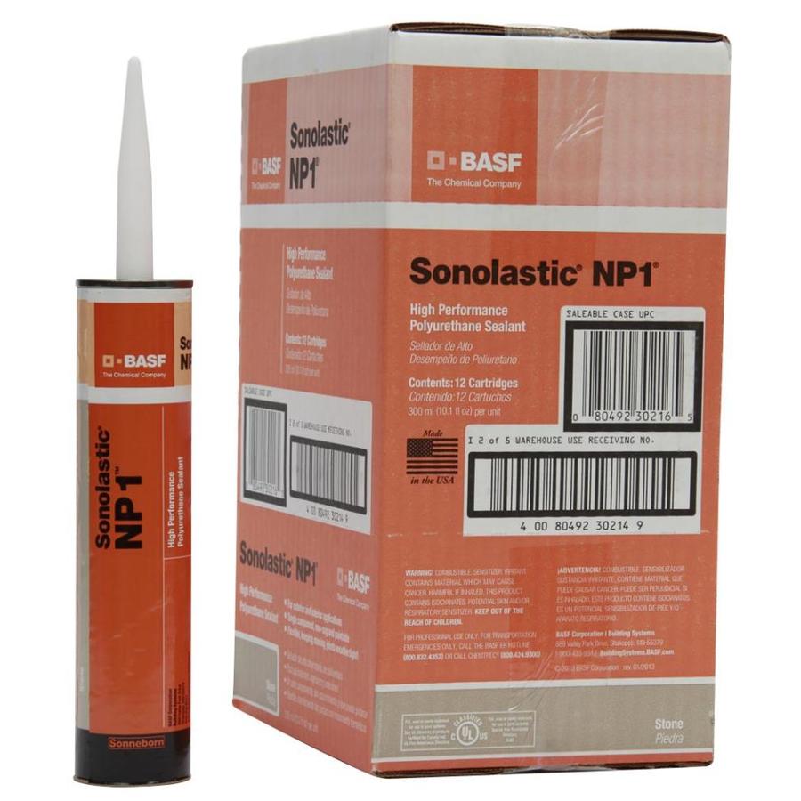 BASF NP1 121.2oz Stone Paintable Advanced Sealant Caulk in the Caulk