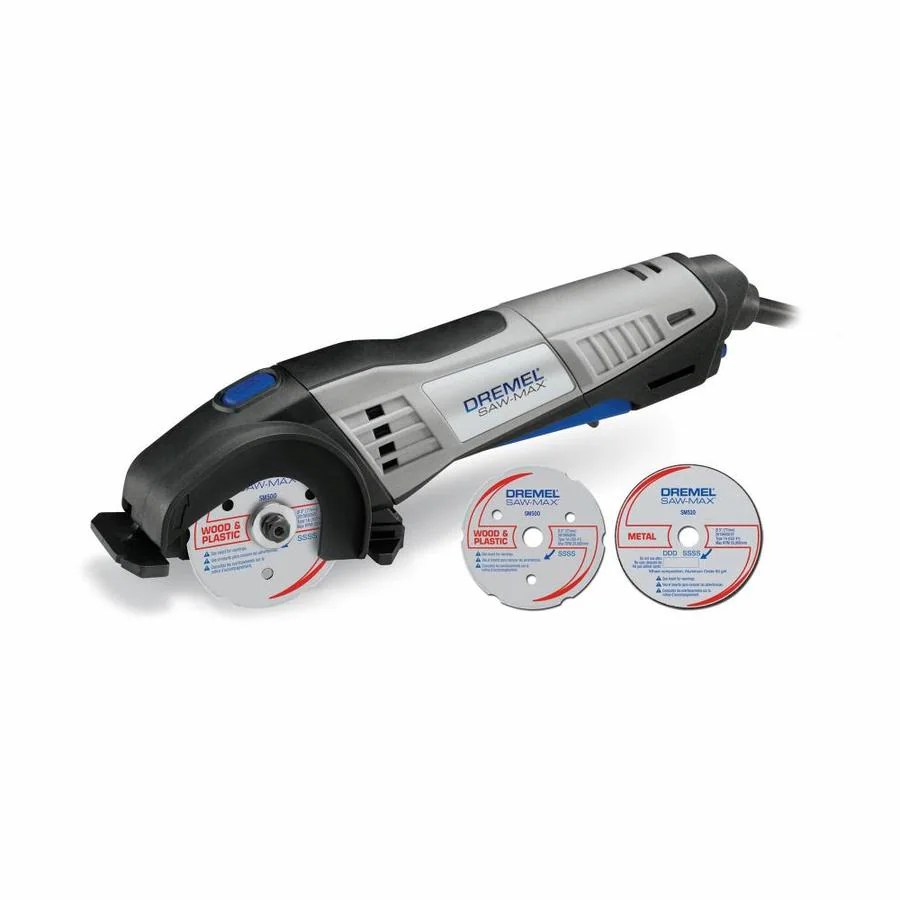Dremel Saw Max 33/8in Worm Drive Corded Circular Saw with Steel Shoe