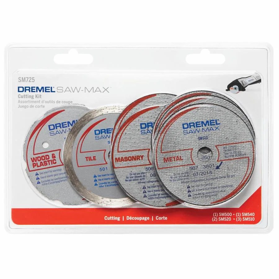 Dremel 7Pack 33/8in Wet or Dry HighPerformance Aluminum Oxide