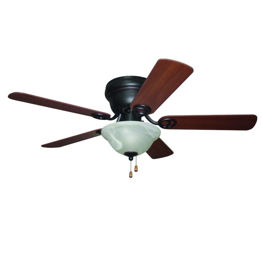 Craftmade Wyman 42in OilRubbed Bronze Indoor Flush Mount Ceiling Fan