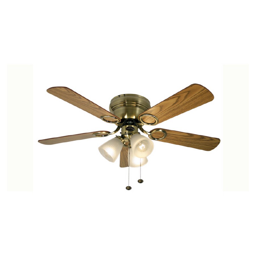 Harbor Breeze 42" Cheshire Antique Brass Ceiling Fan at