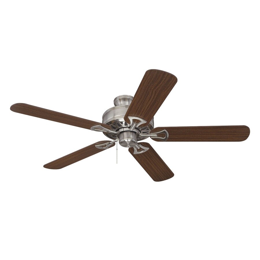 Harbor Breeze Classic Brushed Nickel 52in Indoor Ceiling Fan (5Blade