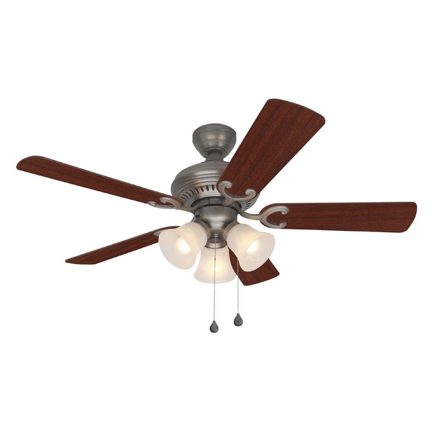Harbor Breeze 44" Bellevue Antique Nickel Ceiling Fan at
