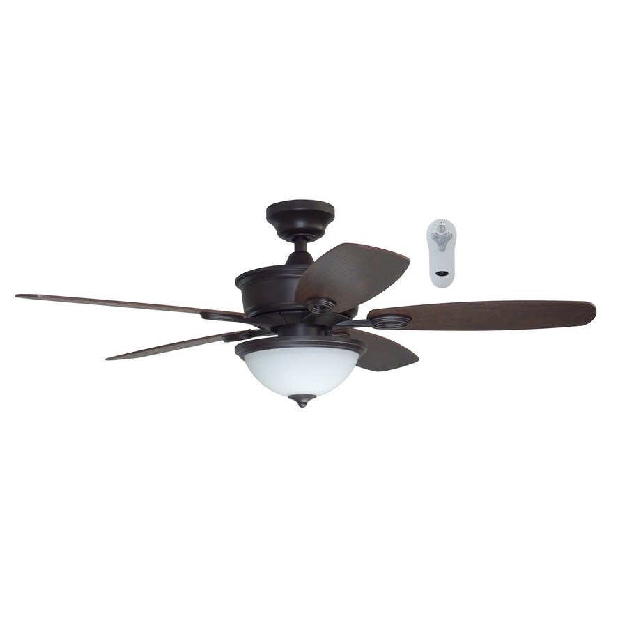 Harbor Breeze Bayou Creek Bronze 48in LED Indoor Ceiling Fan (5Blade