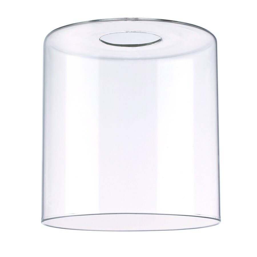 Style Selections Clear Glass Cylinder Vanity Shade in the Light Shades