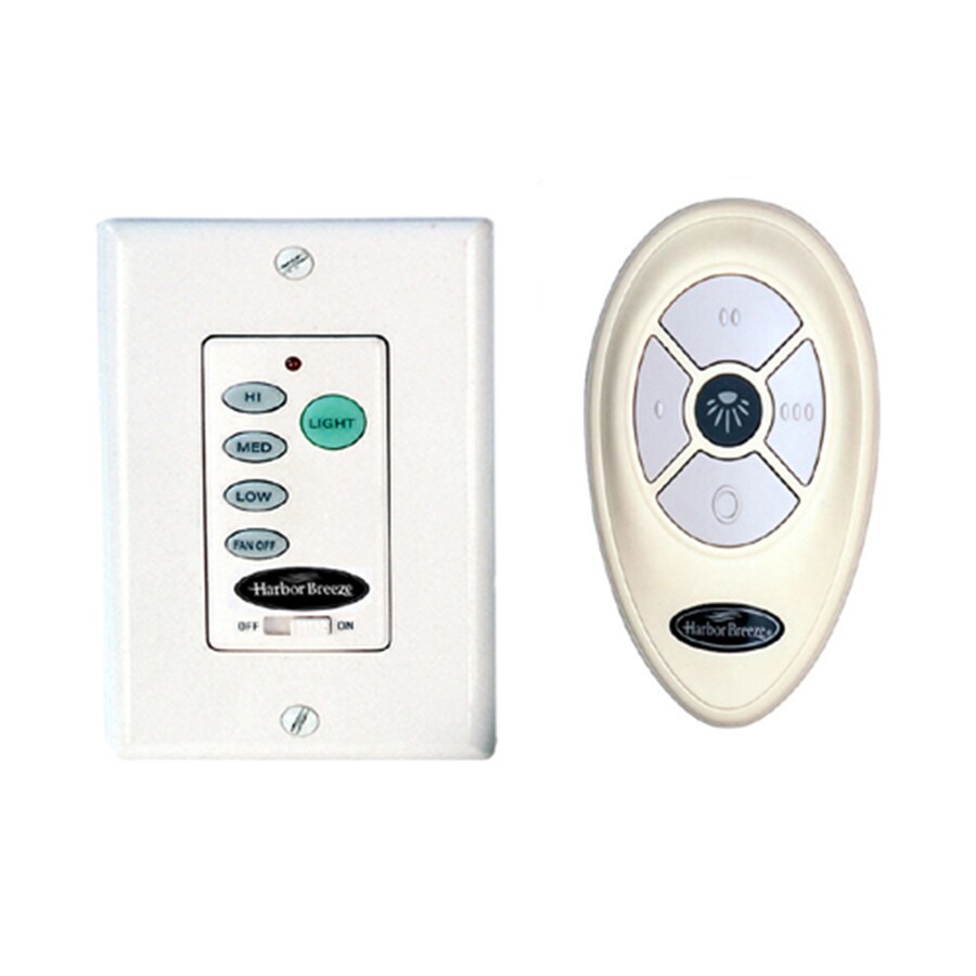 Shop Harbor Breeze 3-Speed 0.5-Amp Wireless White Remote Fan Control at