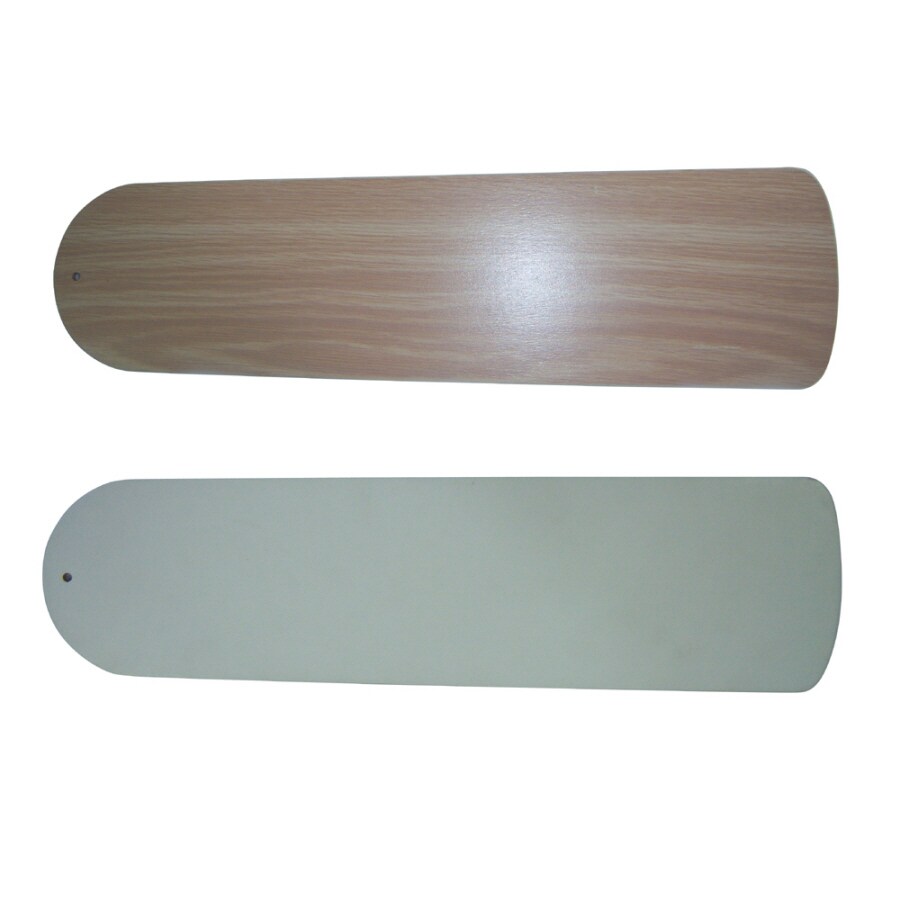 Harbor Breeze 52in Oak and White Ceiling Fan Blade in the Ceiling Fan