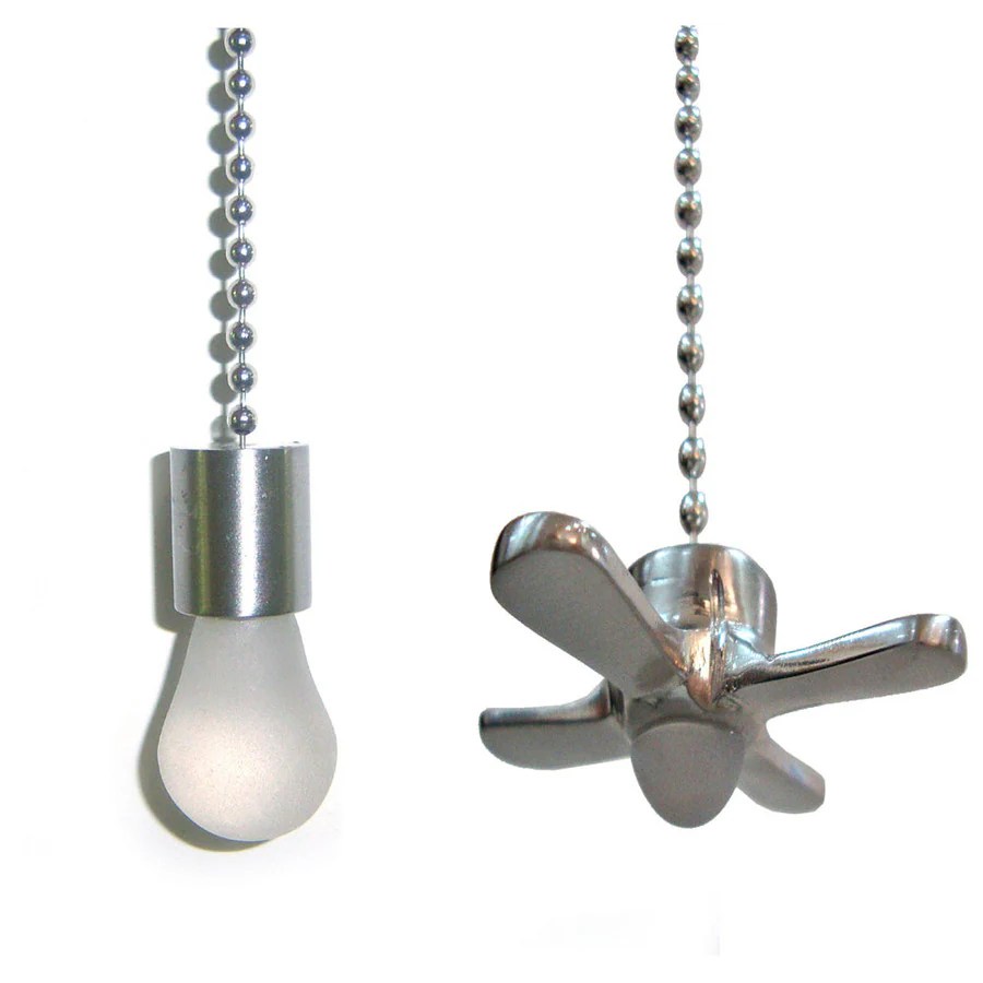 Harbor Breeze Brushed Nickel Pull Chain at