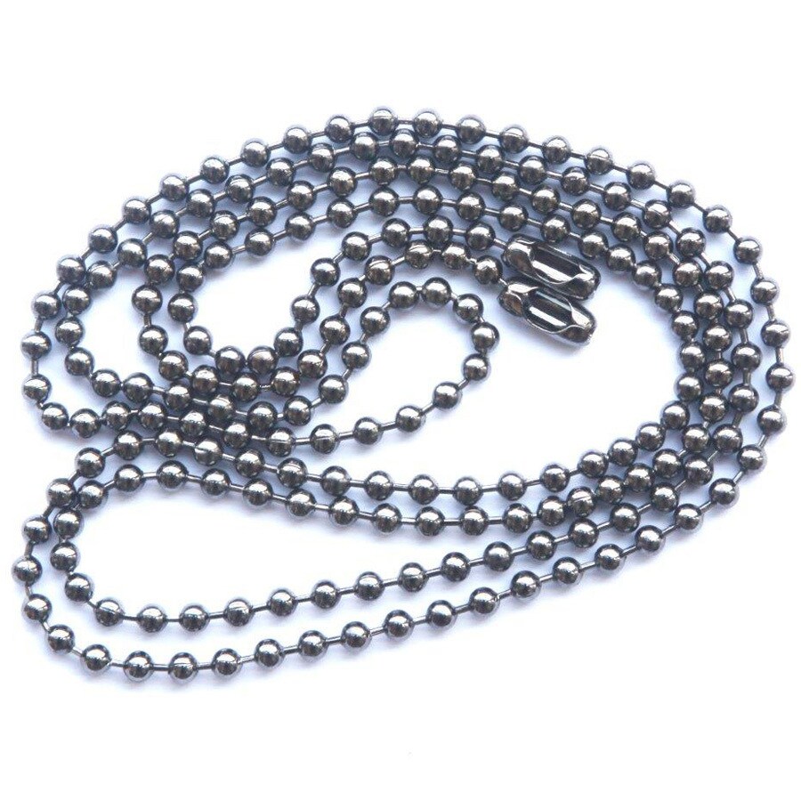 Harbor Breeze 36in Dark Chrome Metal Pull Chain at