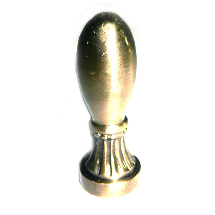 Portfolio Antique Brass Lamp Finial at