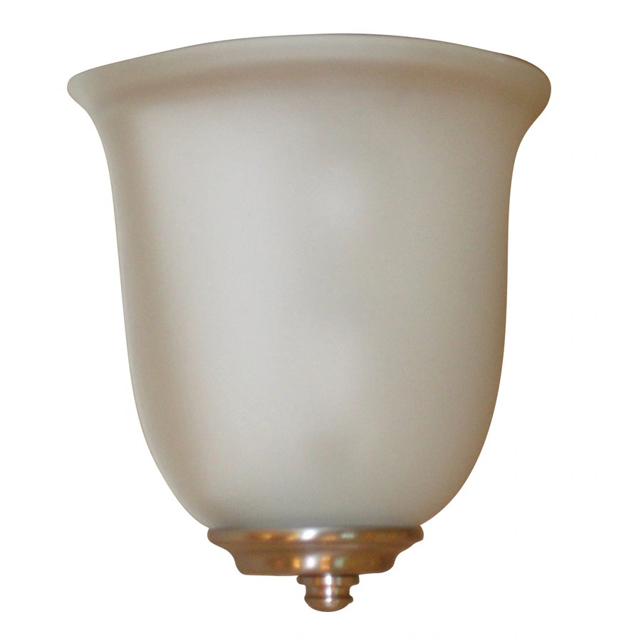 Shop Portfolio 8.5in W 1Light Brushed Nickel Pocket Battery Wall