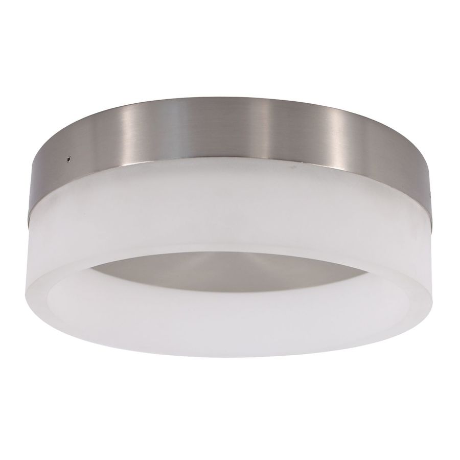Origin 21 Lynnpark 7in Brushed Nickel Modern/Contemporary LED Flush