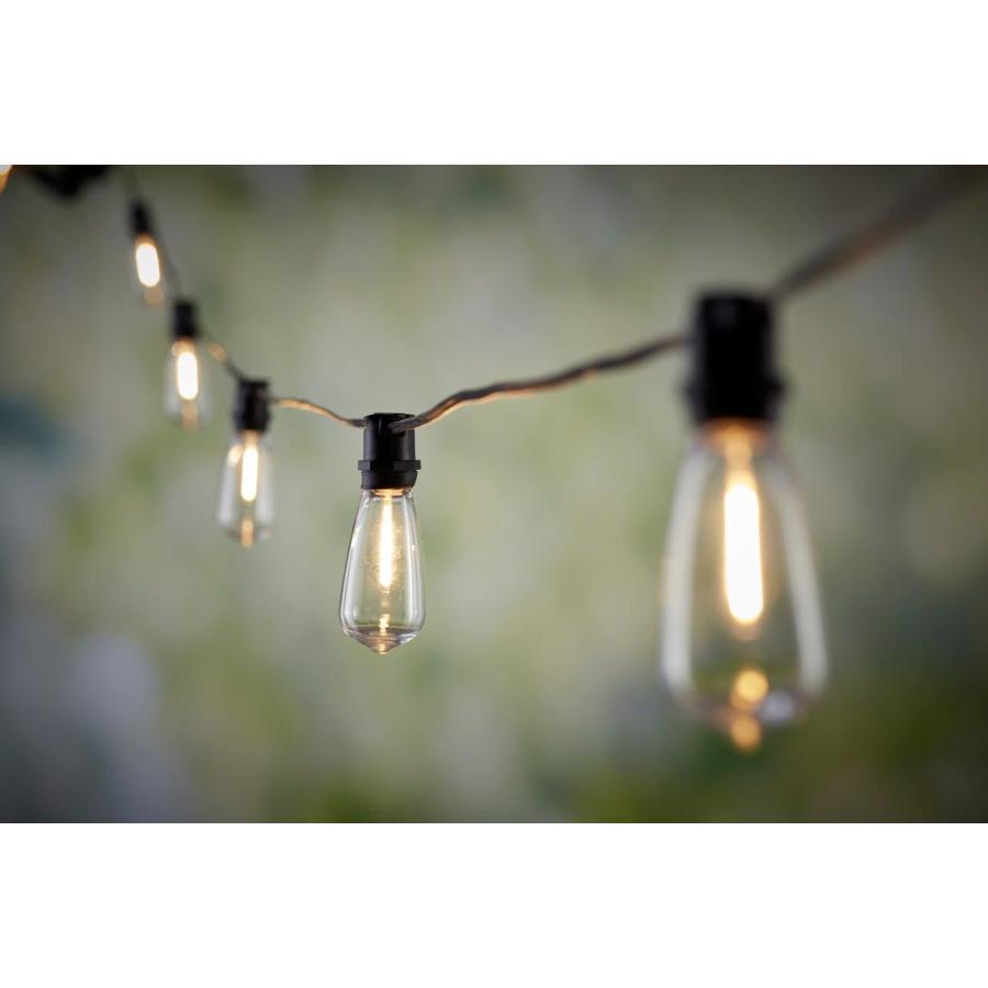 Portfolio 21FT Solar LED String Light in the String Lights department