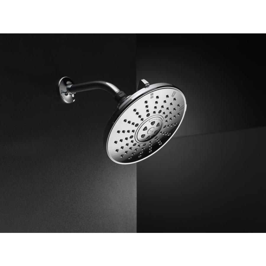 Delta Universal Showering Components Chrome 3Spray Rain Shower Head 2.