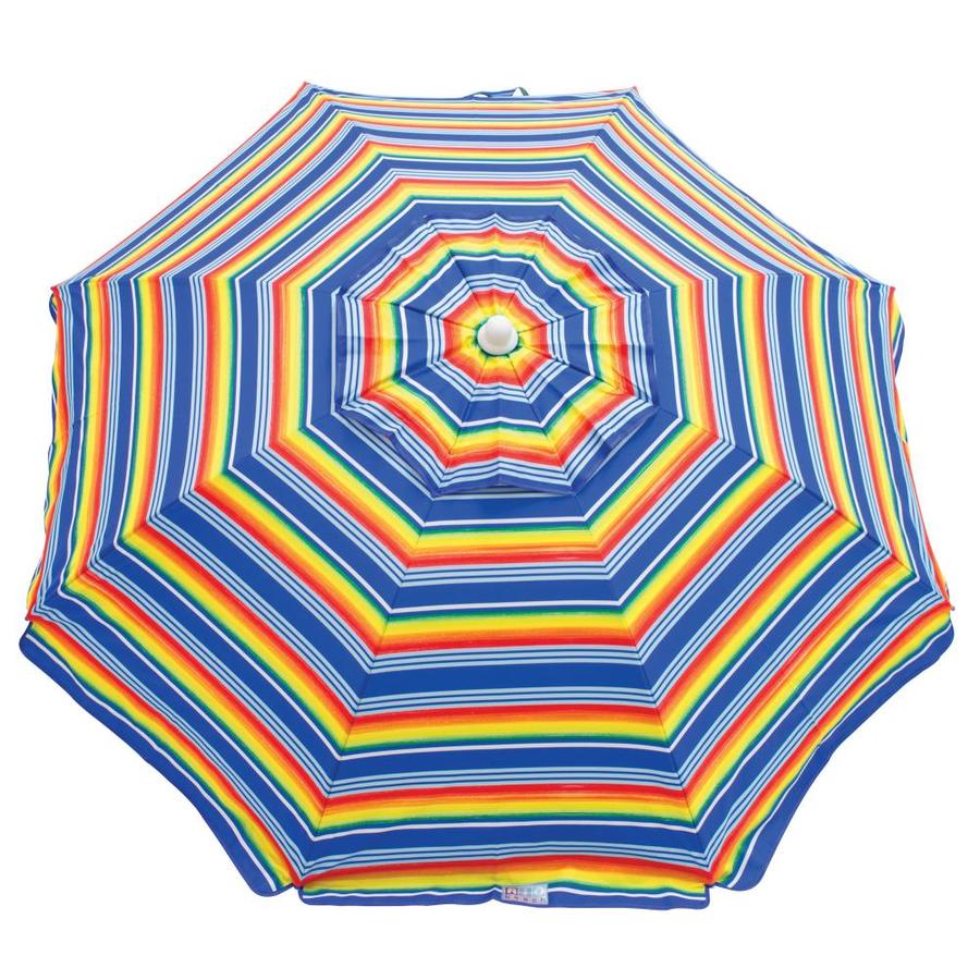 RIO Brands Beach Umbrella 6ft; Actual 6ft) in the Beach