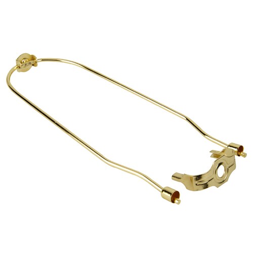 Portfolio 1.2in x 13.1in Polished brass Lamp Harp in the Lamp Harps