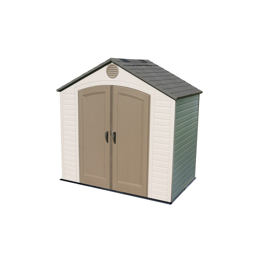 LIFETIME PRODUCTS Gable Storage Shed 8ft x 5ft; Interior