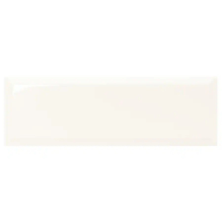 American Olean Starting Line Gloss White 4in x 12in Glazed Ceramic