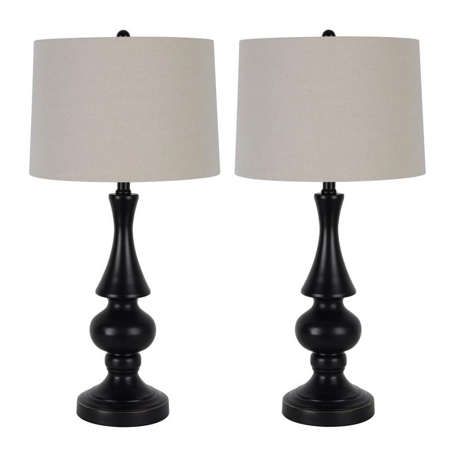 J. Hunt Home 27 IN Spun Metal Table Lamp in the Table Lamps department